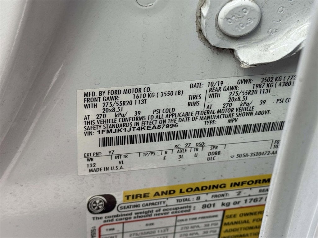 2019 Ford Expedition Max XLT