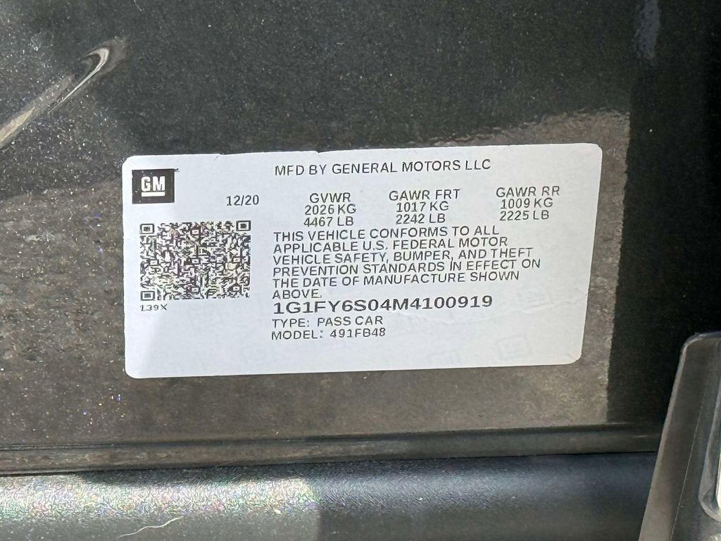 2021 Chevrolet Bolt EV LT