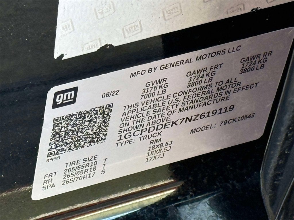 2022 Chevrolet Silverado 1500 LT