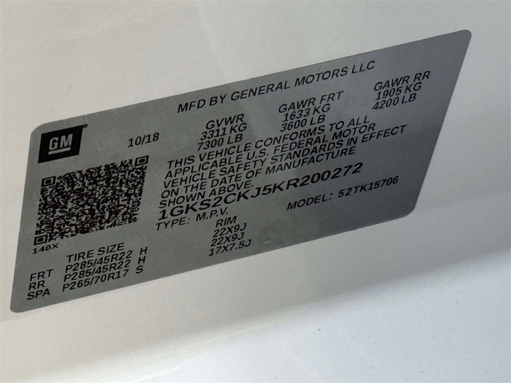 2019 GMC Yukon Denali