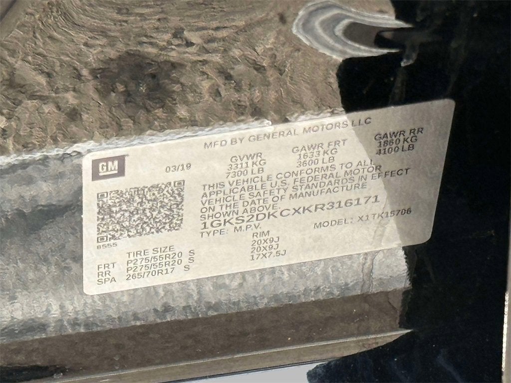 2019 GMC Yukon SLT Standard Edition