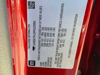 2023 Chevrolet Tahoe High Country