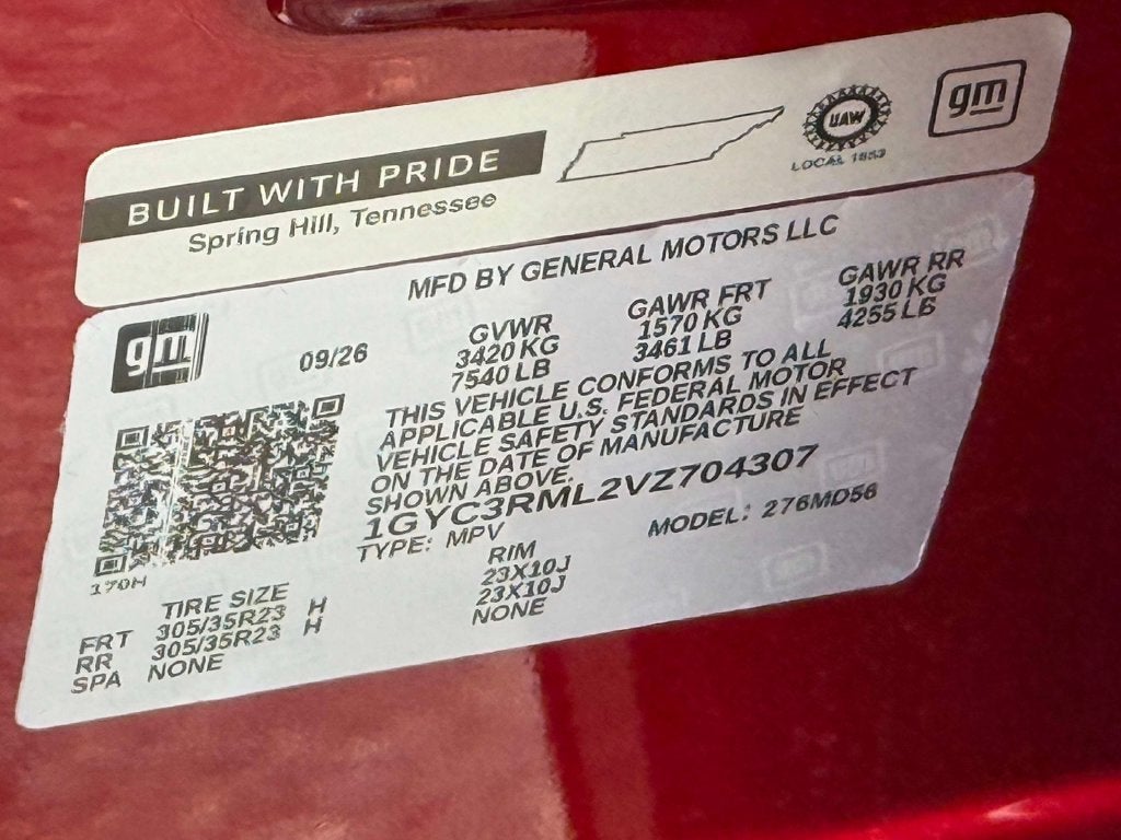 2027 Cadillac VISTIQ Platinum