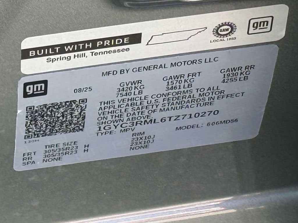 2026 Cadillac VISTIQ Platinum