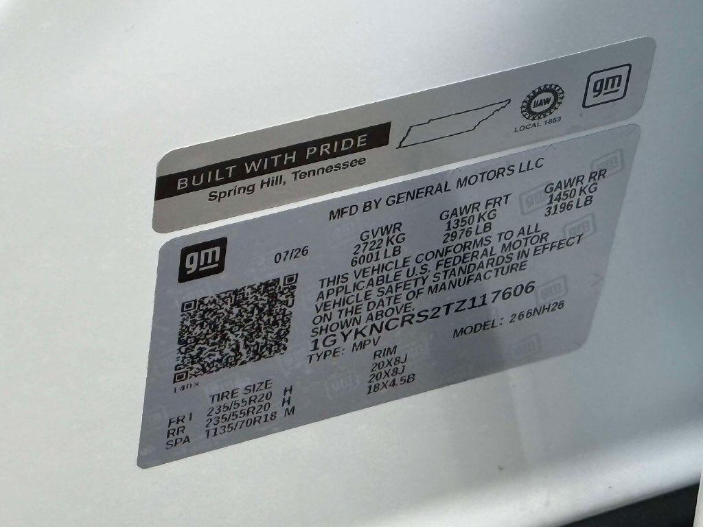 2026 Cadillac XT5 Premium Luxury