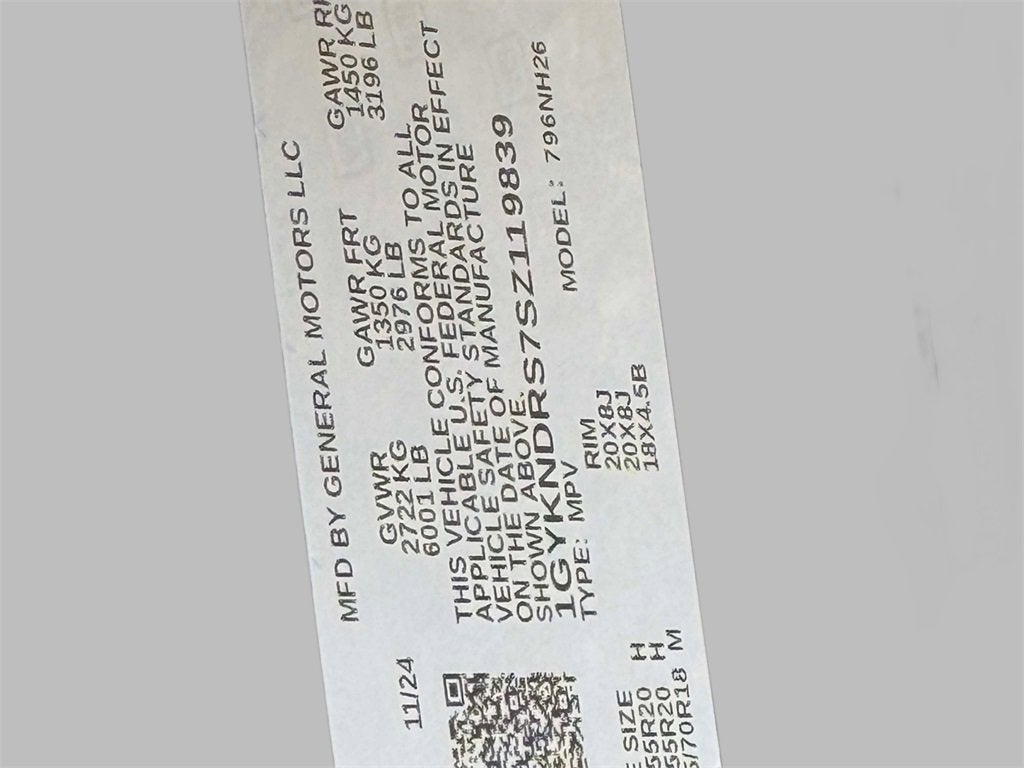 2025 Cadillac XT5 Premium Luxury