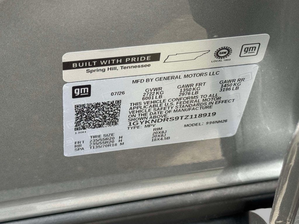 2026 Cadillac XT5 Premium Luxury
