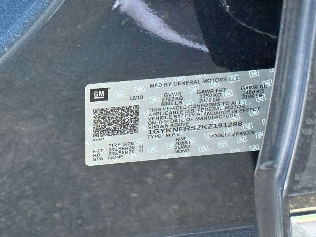 2019 Cadillac XT5 Premium Luxury AWD