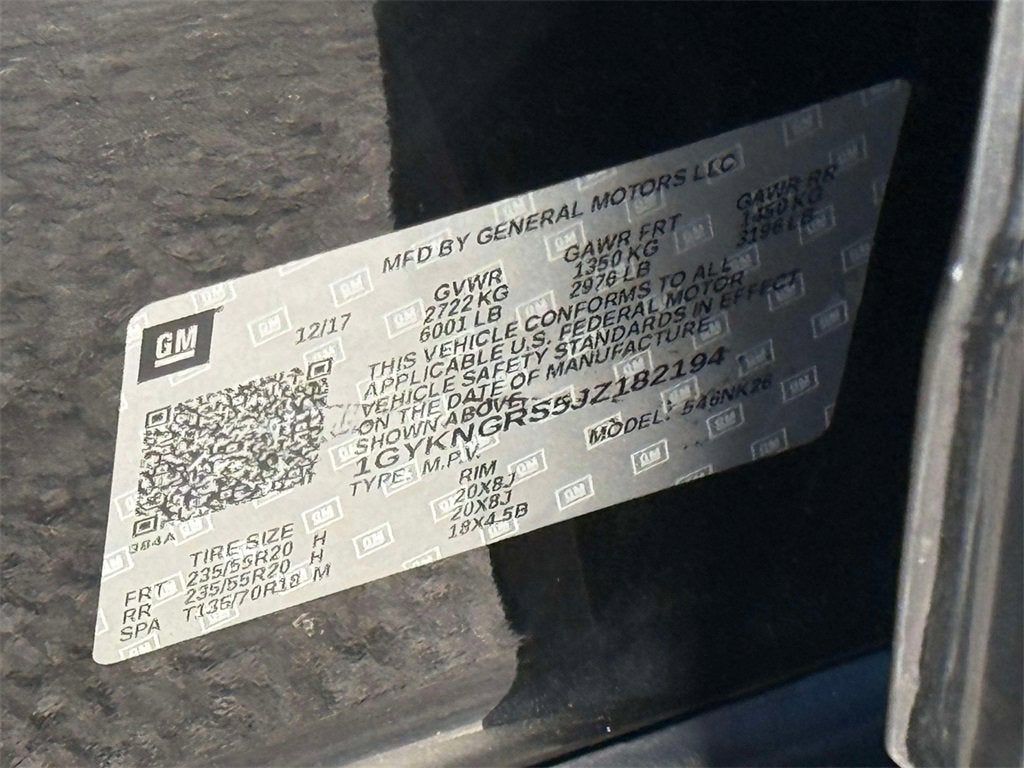 2018 Cadillac XT5 Platinum AWD