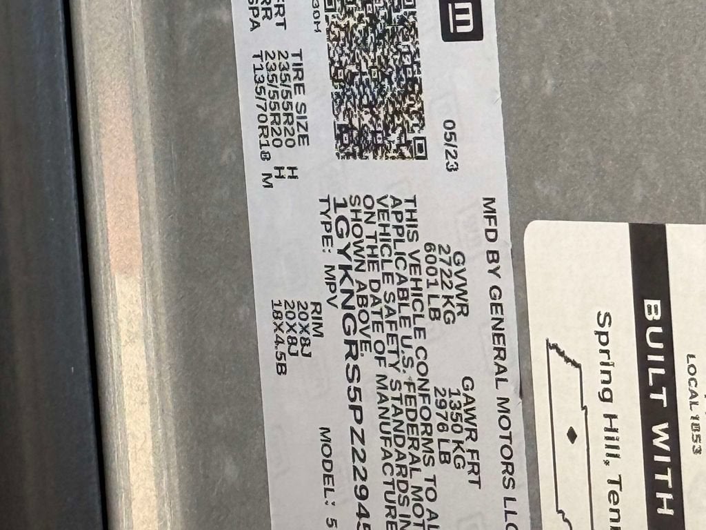 2023 Cadillac XT5 AWD Sport