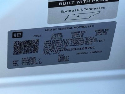 2025 Cadillac XT6 Sport