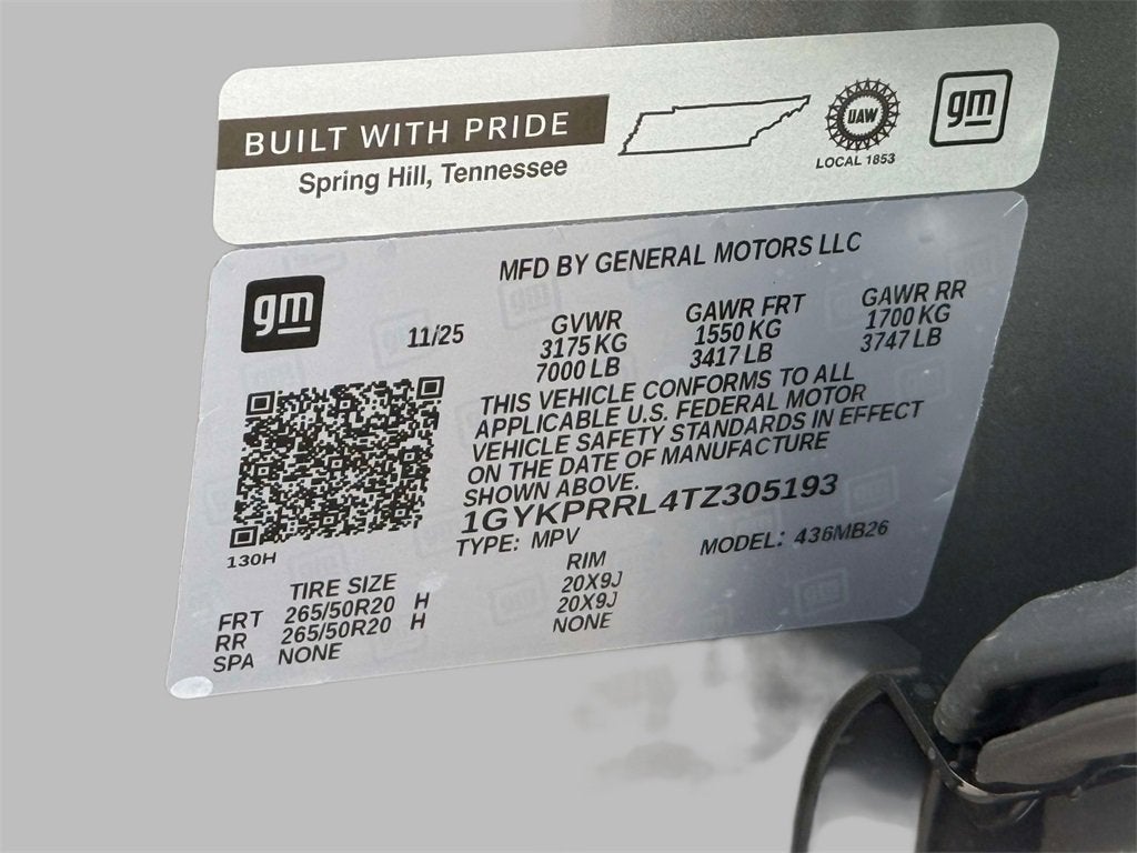 2026 Cadillac LYRIQ Premium Luxury