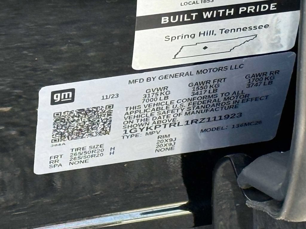 2024 Cadillac LYRIQ Sport 1