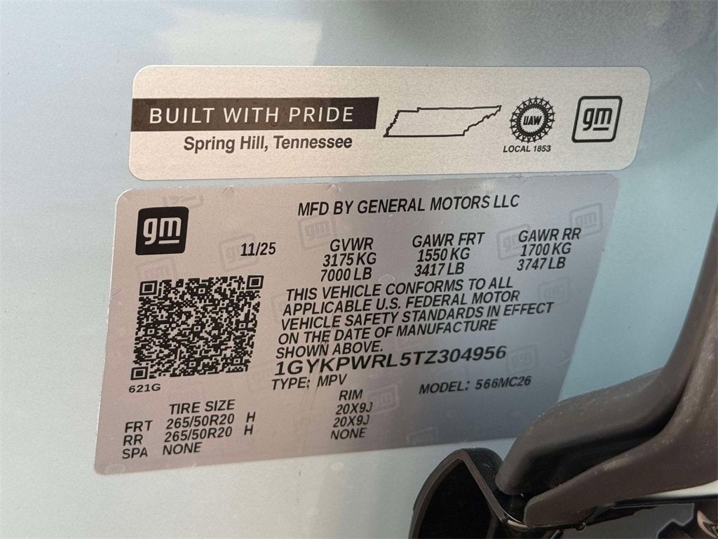 2026 Cadillac LYRIQ Premium Sport