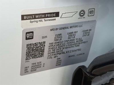 2026 Cadillac LYRIQ Premium Sport