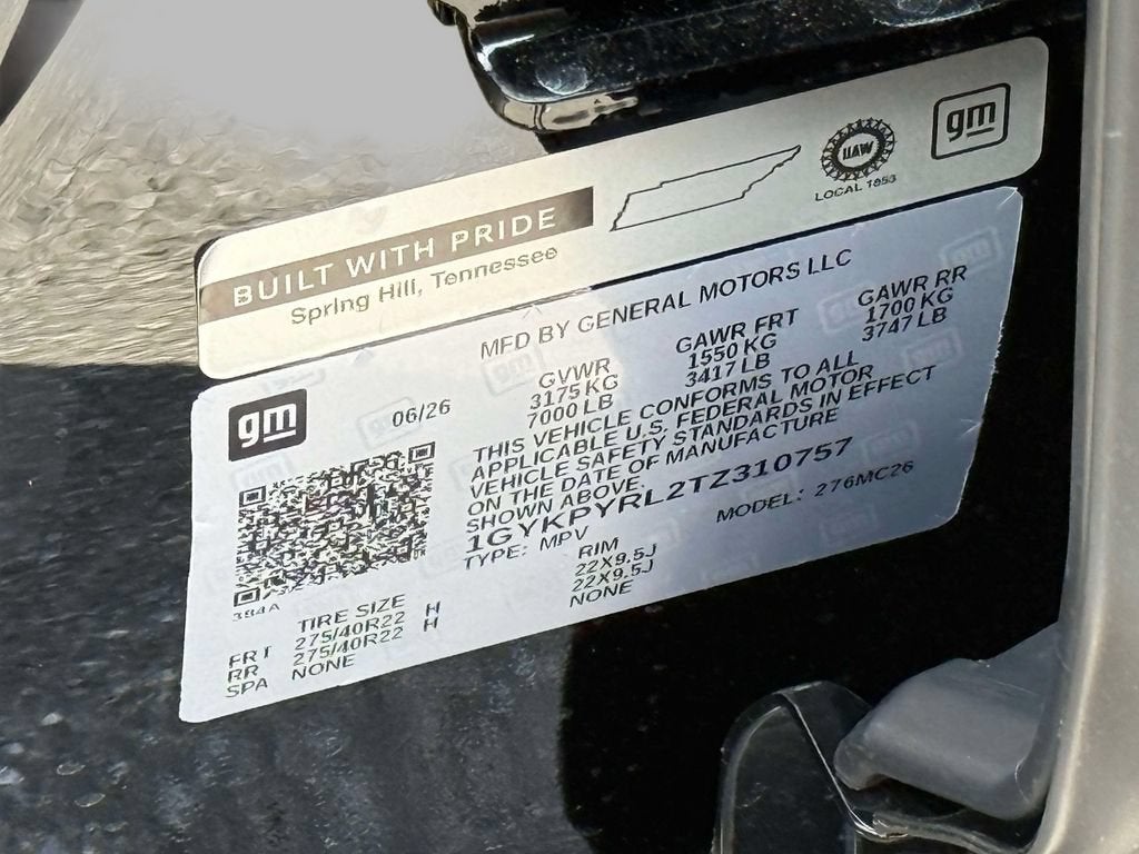 2026 Cadillac LYRIQ Signature Sport