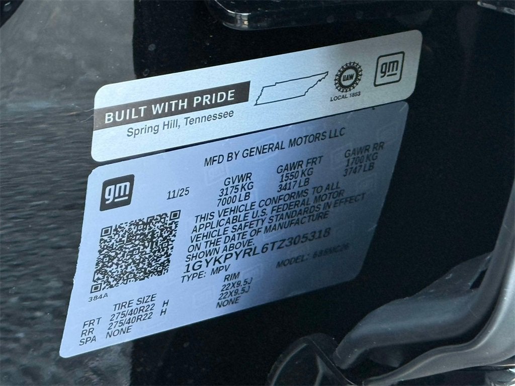 2026 Cadillac LYRIQ Signature Sport