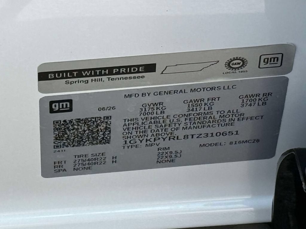 2026 Cadillac LYRIQ Signature Sport