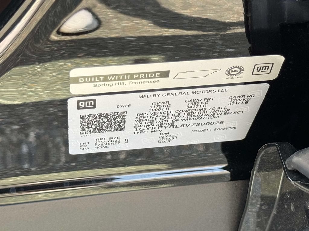 2027 Cadillac LYRIQ Signature Sport