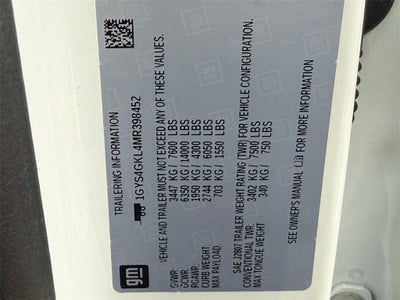 2021 Cadillac Escalade Sport Platinum