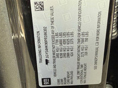 2023 Cadillac Escalade Escalade-V