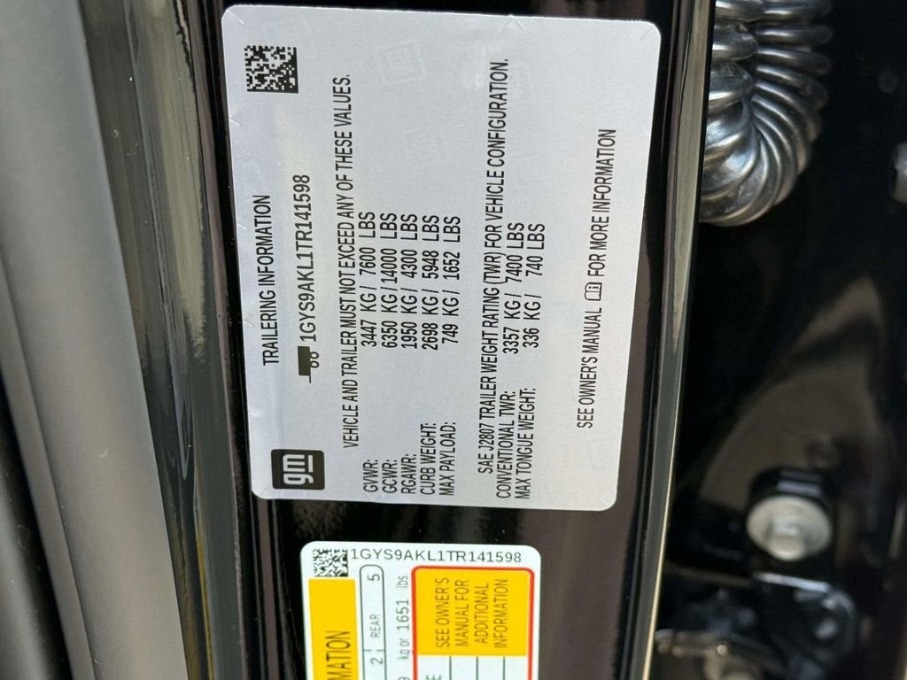 2026 Cadillac Escalade 1SA