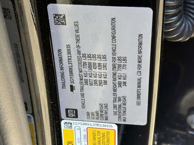 2026 Cadillac Escalade ESV Platinum Sport