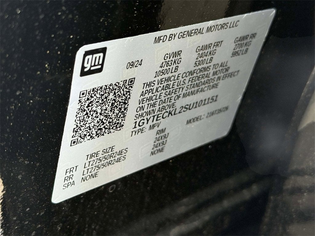 2025 Cadillac ESCALADE IQ Luxury 1