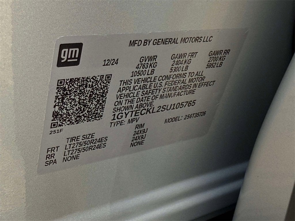 2025 Cadillac ESCALADE IQ Luxury 1