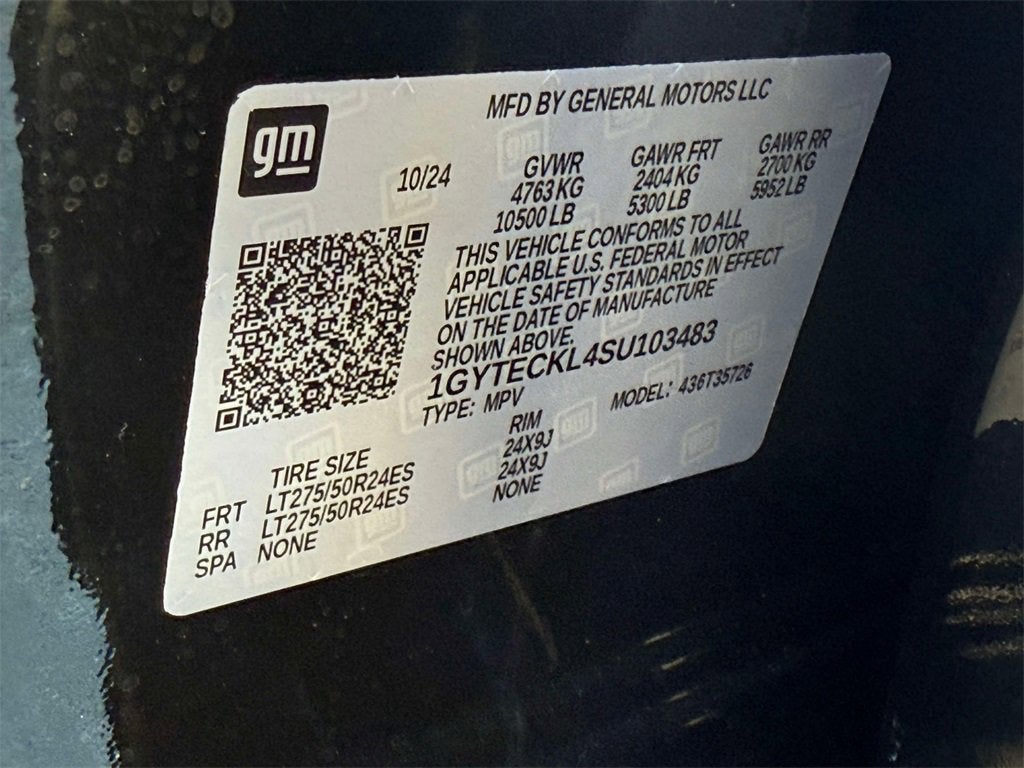 2025 Cadillac ESCALADE IQ Luxury 1