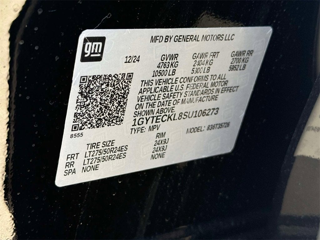 2025 Cadillac ESCALADE IQ Luxury 1