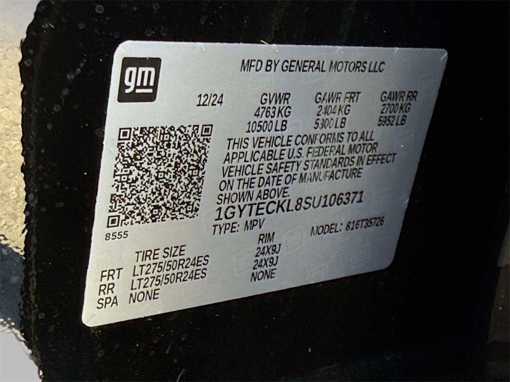 2025 Cadillac ESCALADE IQ Luxury 1