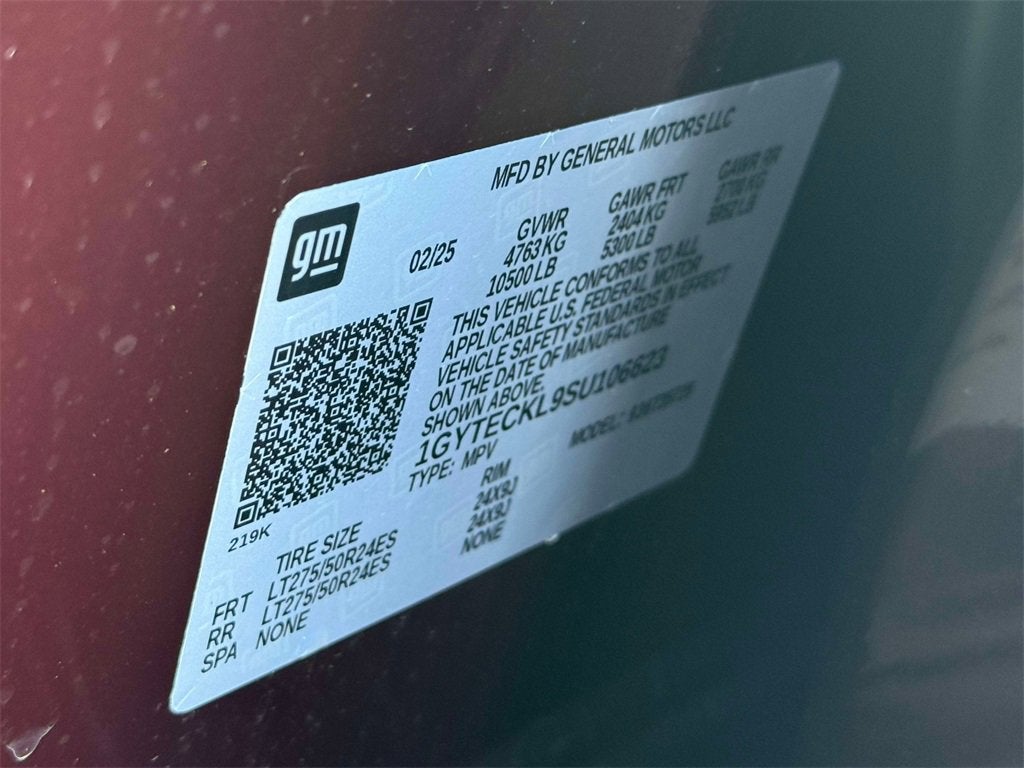 2025 Cadillac ESCALADE IQ Luxury 1