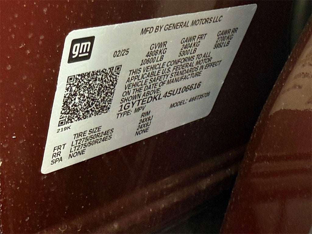 2025 Cadillac ESCALADE IQ Luxury 2