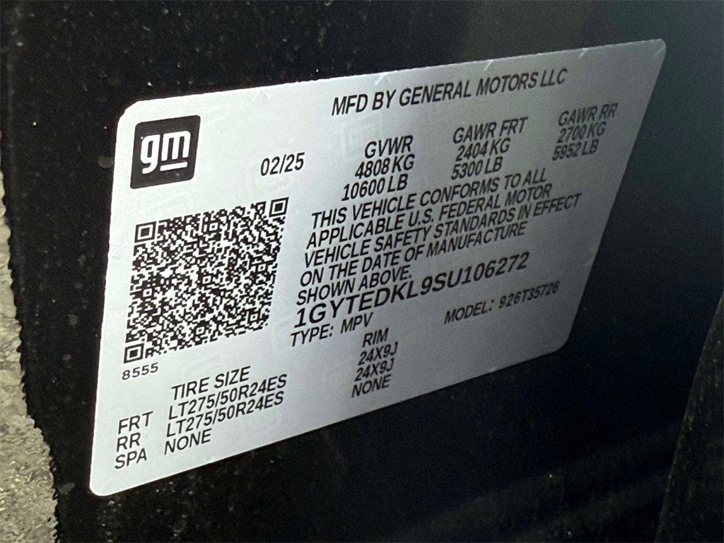 2025 Cadillac ESCALADE IQ Luxury 2