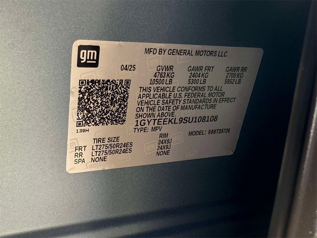 2025 Cadillac ESCALADE IQ Sport 1