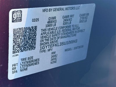 2025 Cadillac ESCALADE IQ Sport 2