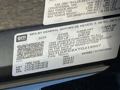 2026 GMC Sierra 1500 AT4X
