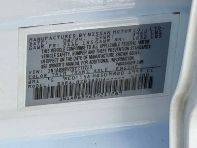 2025 Nissan Sentra S