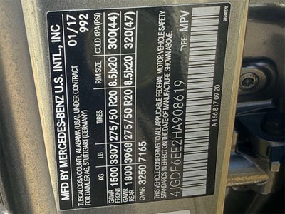 2017 Mercedes-Benz GLS GLS 450