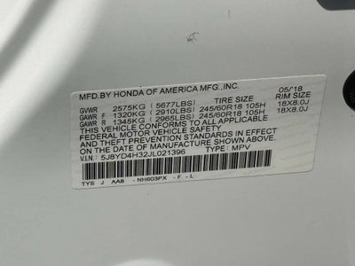2018 Acura MDX BASE