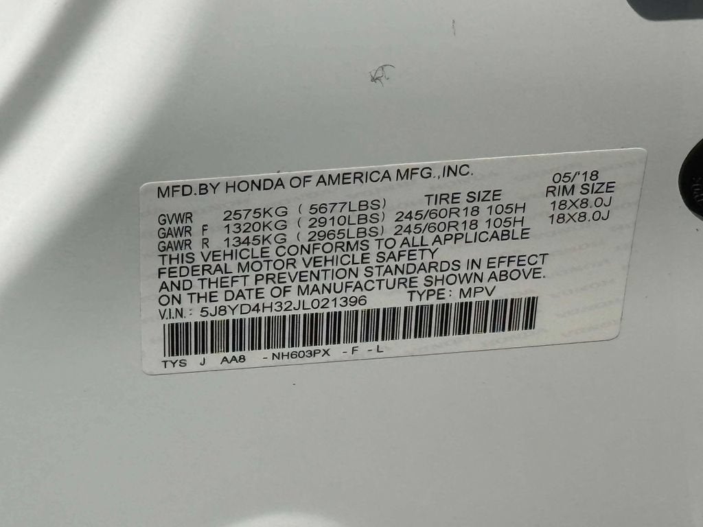 2018 Acura MDX BASE