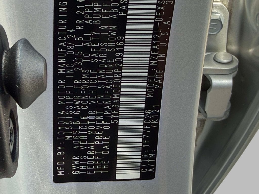 2024 Toyota Corolla SE
