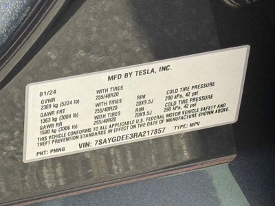2024 Tesla Model Y Long Range