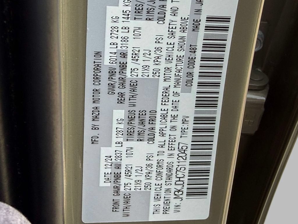 2025 Mazda Mazda CX-70 3.3 Turbo S Premium Package