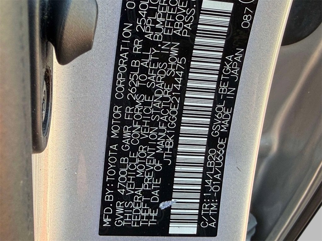 2014 Lexus ES 350 NA