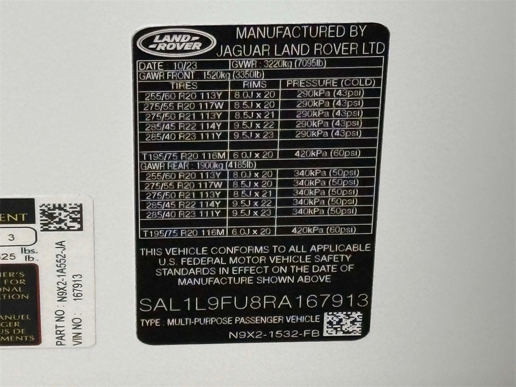 2024 Land Rover Range Rover Sport Dynamic SE