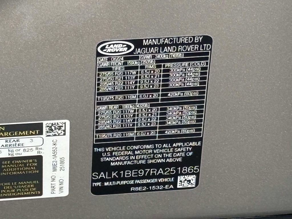 2024 Land Rover Range Rover Autobiography