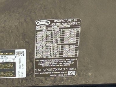 2023 Land Rover Range Rover SE