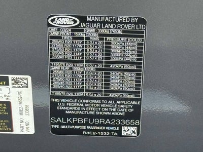 2024 Land Rover Range Rover SE
